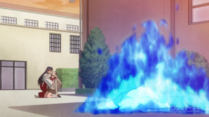 "Oh don't worry, nuns are always exploding around here. Completely normal."