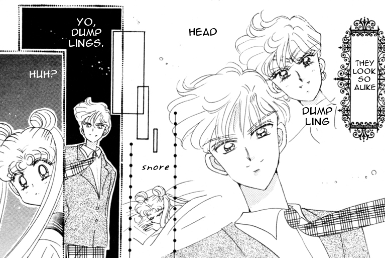 "Could these two people I've just met who look and sound exactly the same be the same person? Possibly?"