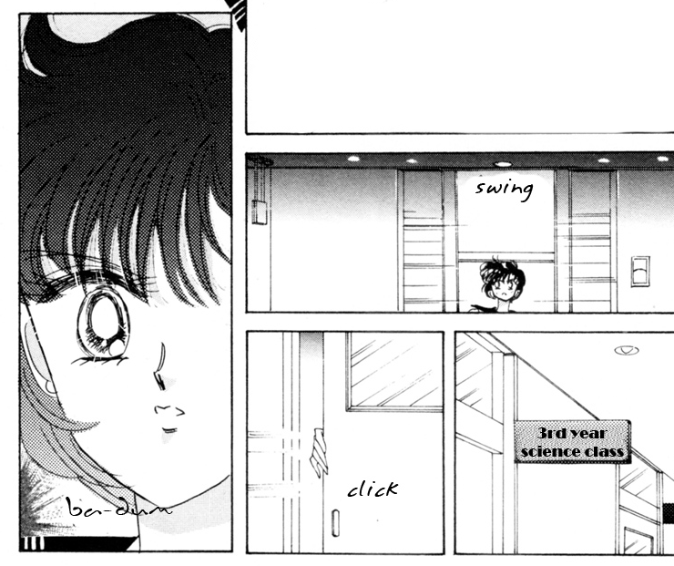 Some awesome shots of Ami investigating stuff here