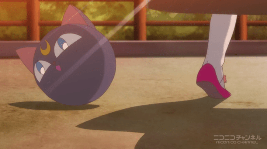 I like how Luna-P looks exactly the same, except that they gave her blue eyes. I love this weird thing.