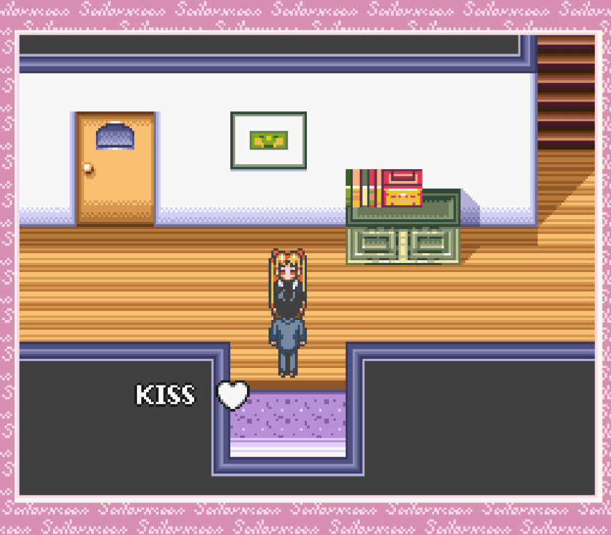 This is probably my first 16-bit kiss to my recollection