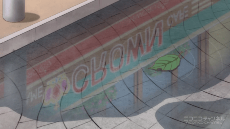 Damn, I've never seen a leaf floating in a puddle look artsy before