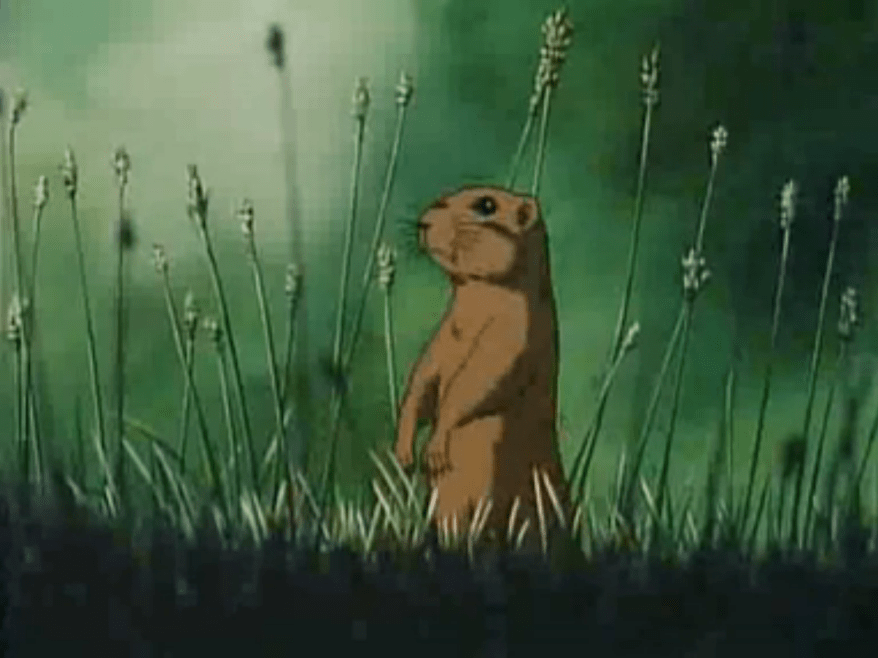 "What the fuck am I doing in this movie? Weren't you guys just pissing about in the snow? I'm a busy prairie dog, you jerks."