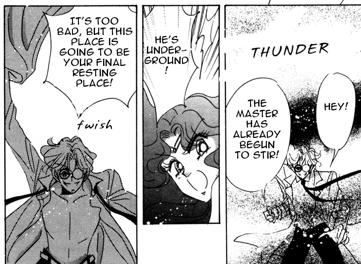 "Dude, why did you take your shirt off when we're fighting?" "IT'S SO HOT IN HERE." "I'm uncomfortable."