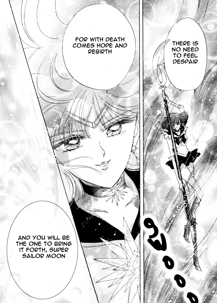 Infinity - Saturn tells Sailor Moon to revive the Earth