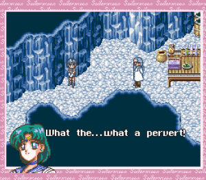 Sailor Moon Another Story - Mercury calls Scwartz a pervert