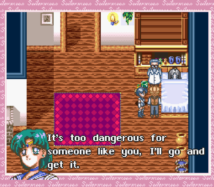 "...because you're a complete ineffectual and condescending NPC."