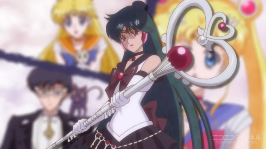 This Pluto looks as though she could beat you to death. And yes, I absolutely abhor the shade of pink they used for her earrings.