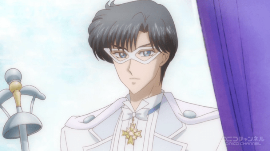 "God I used to dress like an idiot, didn't I?" *adjusts eye mask*