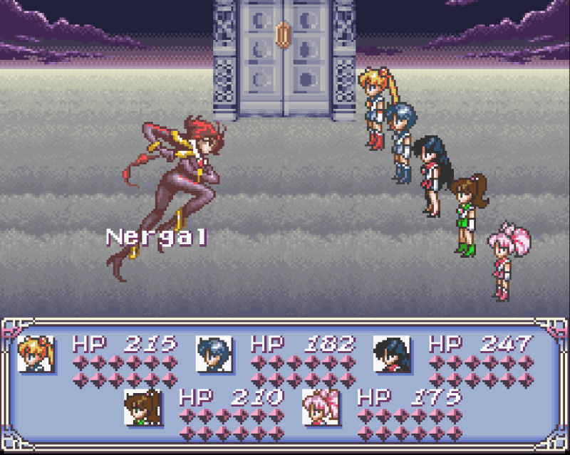Sailor Moon Another Story - Nergal Battle