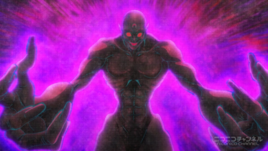 He's also referred to as Phantom for the first time. They don't explain his 14 inch waist though