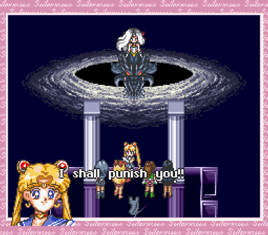 "Why... why are you looking over there? My face is like in the opposite direction."