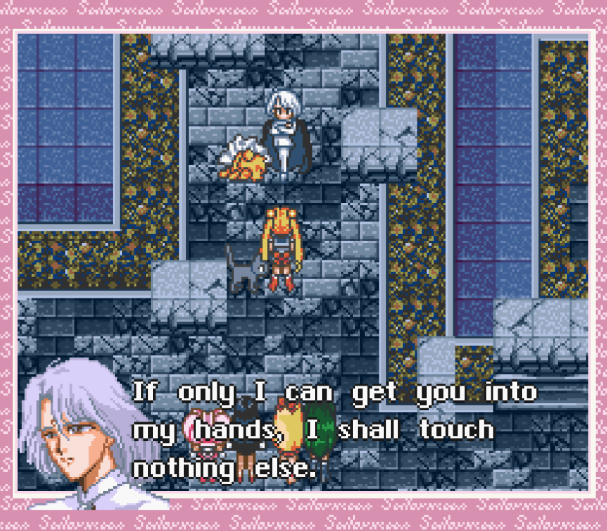 "If you offer yourself to me I promise I won't touch any more corpses."