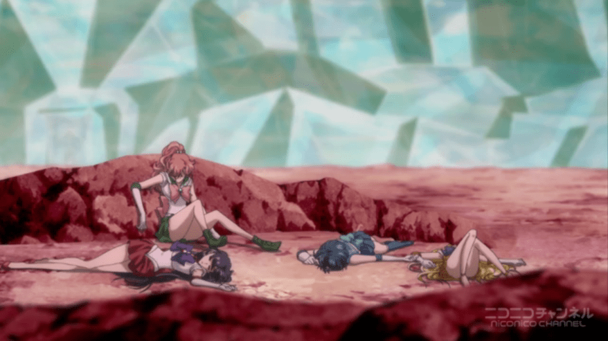 Sailor Moon Crystal - Senshi beaten