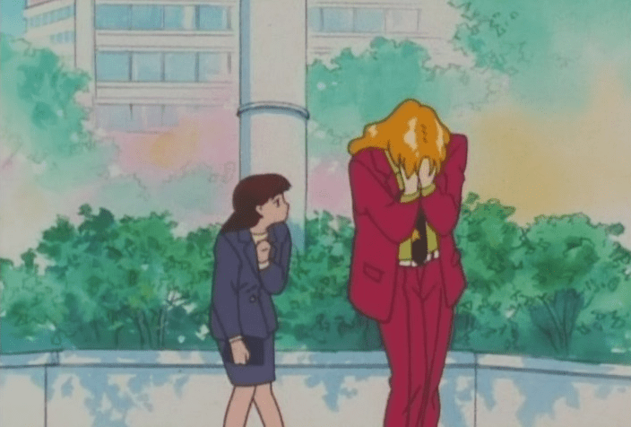 "Oh I'm sorry, are you too stupid to look and talk at the same time?"