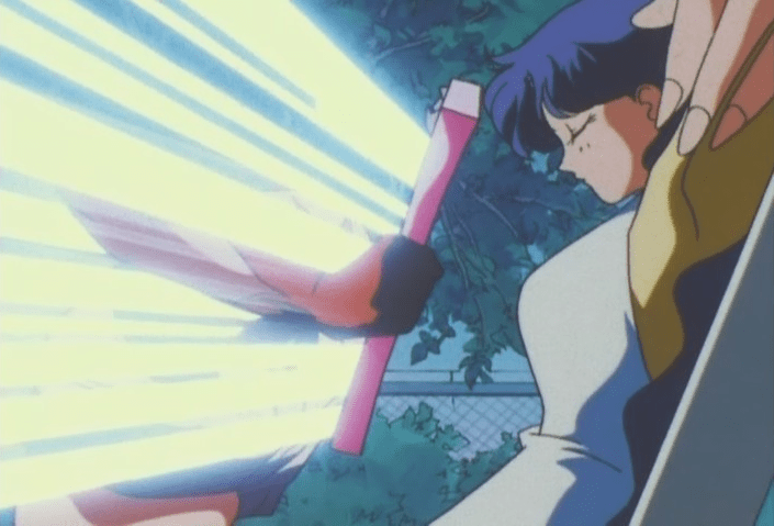 Thankfully she's unconcious for this. It's like 10 times worse when the victims are awake and screaming like Asuka from Neon Genesis Evangelion episode 22