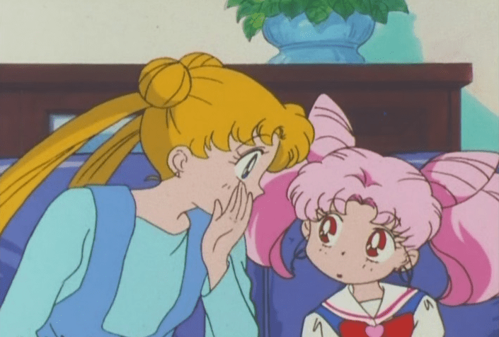 "Hey Chibi-Usa, I'm going make Mamoru wear a condom so you'll never be born, you little shit. Now tell me I'm the better mom"