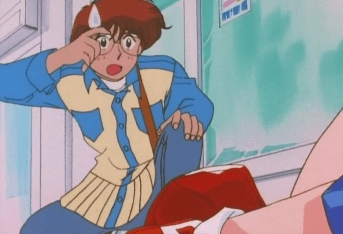 "Oh I'm sorry I was too busy with this contrived plot device to see you."