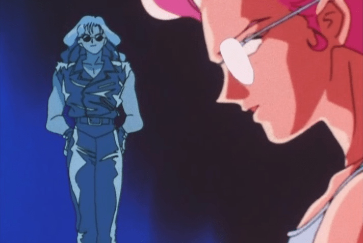 This is a great entrance shot. Again, fantastic art, even in scenes that didn't need it