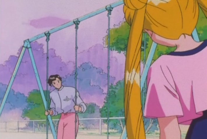 "GAWD can't a fashion designer swing in a public playground in peace GAWD."