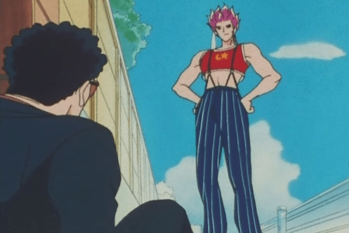 "I may be a cheap thug who'll never amount to anything, but at least I'll never look like that."