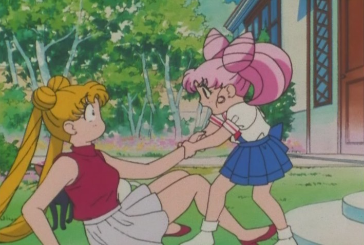 "Seriously can I just not be in this episode Chibi-Usa? It's so goddamn boring."