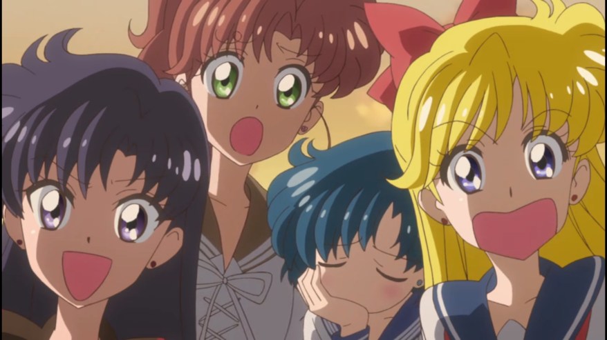 Hard to tell but I -think- Rei is actually pleased with this?