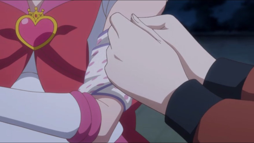 "There, now everyone will know you're in my street gang, The Moody Little Girls"