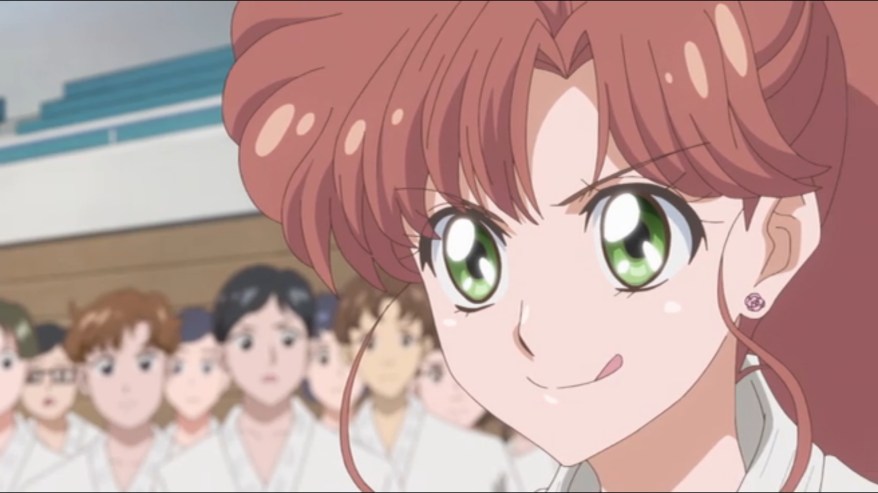 Makoto is finally getting a little more characterisation, distinct from the original series too. I like it!